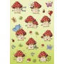 HERMA Sticker DECOR Champignons porte-bonheur