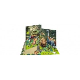 HERMA Chemise lastique \"Dino World\", carton, A4
