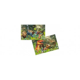 HERMA Sous-main \"Dino World\", (L)550 x (H)350 mm