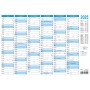 RNK Verlag Tafelkalender 2025, DIN B4 quer, 250 g/qm Karton