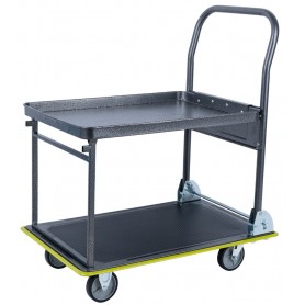 pavo Chariot tages, capacit: 150 kg, gris fonc