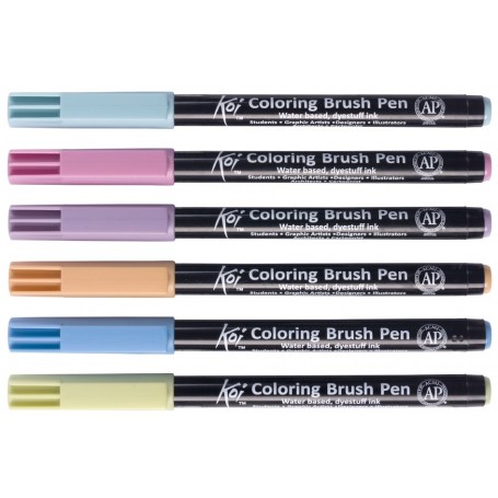 SAKURA Feutre pinceau Koi Colouring Brush Pen \"Earth\"
