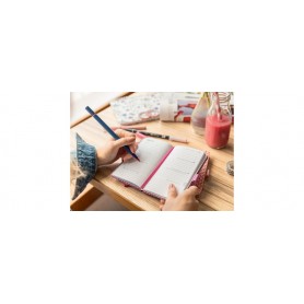 sigel Agenda de poche Jolie Flair 2025, A6, fuchsia
