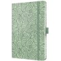 sigel Buchkalender Jolie 2025 \"Green Monstera\", A5