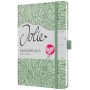 sigel Buchkalender Jolie 2025 \"Green Monstera\", A5
