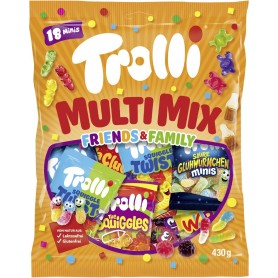 HARIBO Bonbon glifi aux fruits MULTI MIX FRIENDS & FAMILY