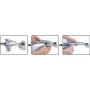 LogiLink Attache-cbles, 1,5 m, diamtre: 25 mm, gris