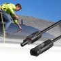 LogiLink Set de rallonges pour panneau solaire, 7,5 m