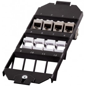 LogiLink Insert de bote de sol pour 12 embases Keystone