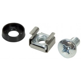 LogiLink Jeu de vis M56 pour composants 19\", 50 pices
