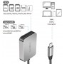LogiLink Lecteur de cartes dual USB-C 3.2 Gen1, aluminium