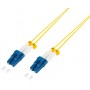LogiLink Cble patch fibre optique, 2x LC-Duplex, OS2, 7,5 m