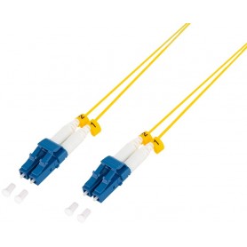 LogiLink Cble patch fibre optique, 2x LC-Duplex, OS2, 7,5 m