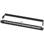 LogiLink Panneau de brassage Keystone 19\", 24 ports, blind