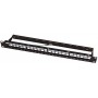 LogiLink Panneau de brassage Keystone 19\", 24 ports, blind