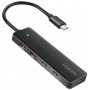 LogiLink Hub USB Ultra Slim, 4 ports, 2x USB-A, 2x USB-C