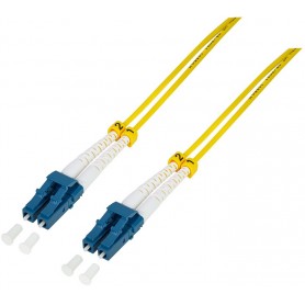 LogiLink Cble patch fibre optique, 2x Duplex LC, OS2, 30 m