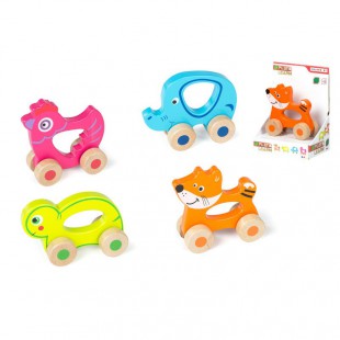 PLAY & LEARN - COLORBebe Color Bebe  – Animalitos avec Roues (43605.0)