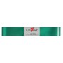 SUSY CARD Ruban cadeau \"double satin\", 15 mm x 3 m, vert