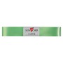 SUSY CARD Ruban cadeau \"double satin\", 15 mm x 3 m, vert