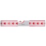 SUSY CARD Ruban cadeau \"petit coeur\", 15 mm x 2 m, rouge/
