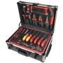 BRDER MANNESMANN Bote outils, 211 pices, en valise alu