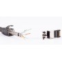 FLEXLINE Fiche RJ45 pour cble rond, cat.5-6A, blind