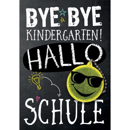 CACTUS Schulanfangs-Gruákarte \"Tschss Kindergarten\"