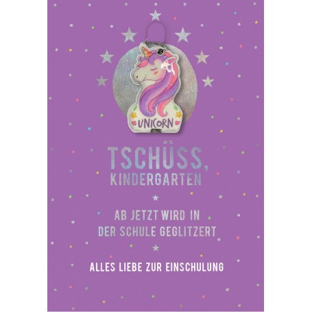 CACTUS Schulanfangs-Gruákarte \"Einhorn\"
