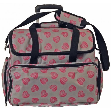 KLEIBER Valise pour machine coudre \"JEANS\", bleu
