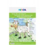 HEYDA Puzzle vierge, 48 pices, 210 x 297 mm, blanc