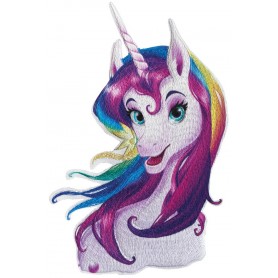 ROTH Bgelbild fr DIY-Stoffschultte, Regenbogen