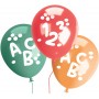 ROTH Folienballon \"Einschulung\", Lnge: 700 mm, orange