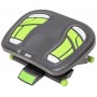 Hansa Repose-pieds Footness \"Comfort DUO\", noir/gris