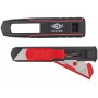 WEDO Cutter de scurit Double Side, noir/rouge