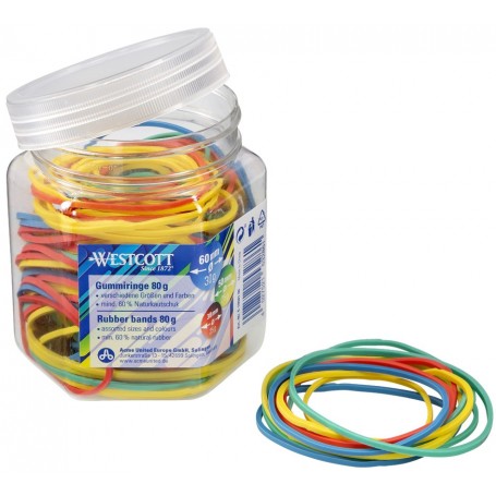 WESTCOTT lastique, assorti, mlange de tailles