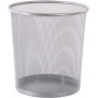 WESTCOTT Corbeille, en fils mtalliques, 12,3 L, argent