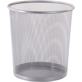 WESTCOTT Corbeille, en fils mtalliques, 12,3 L, argent