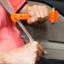 FIRST AID ONLY Marrteau de secours 2 en 1, orange