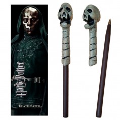 NOBLE COLLECTION - Harry Potter set stylo à bille et marque-page Death Eater