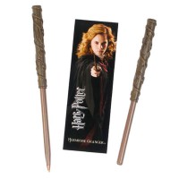 NOBLE COLLECTION - HARRY POTTER Set stylo à bille et marque-page Hermione