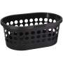 plast team Corbeille linge SPRINGFIELD, 30 litres, noir