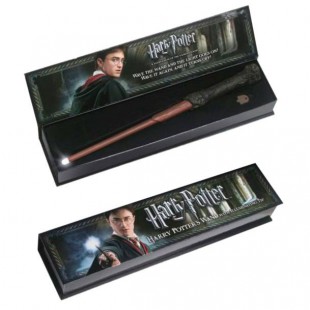 NOBLE COLLECTION - Réplique Baguette Harry Potter avec lumiere