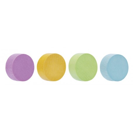 magnetoplan Aimant nodyme Wood Series Circle, color