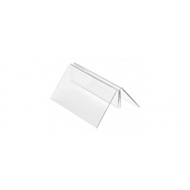 deflecto Support pour cartes et brochures, transparent