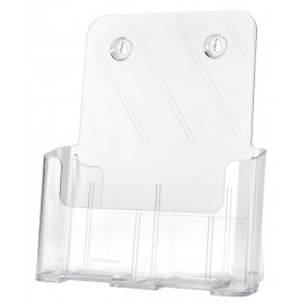 deflecto Porte-brochures, inclin, 1/3 A4 portrait