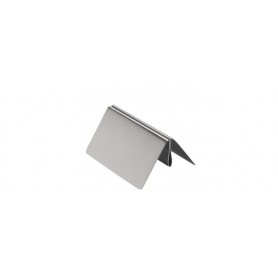deflecto Prsentoir de table, acier inoxydable