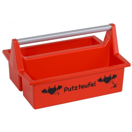 allit Tragekasten McPlus Carry \"Putzteufel\", rot