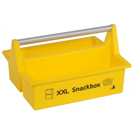 allit Tragekasten McPlus Carry \"XXL Snackbox\", gelb