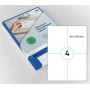rillprint tiquette universelle, 105 x 74 mm, blanc